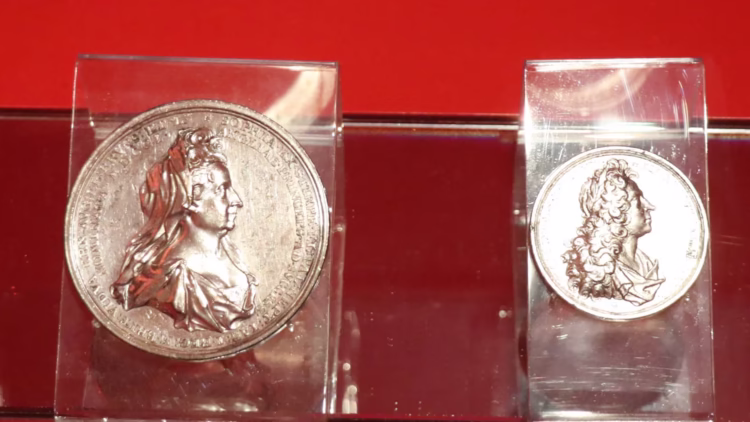 Medals in Schloss Herrenhausen Museum