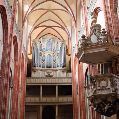 Scholtze Organ and Pulpit in Havelberg Dom