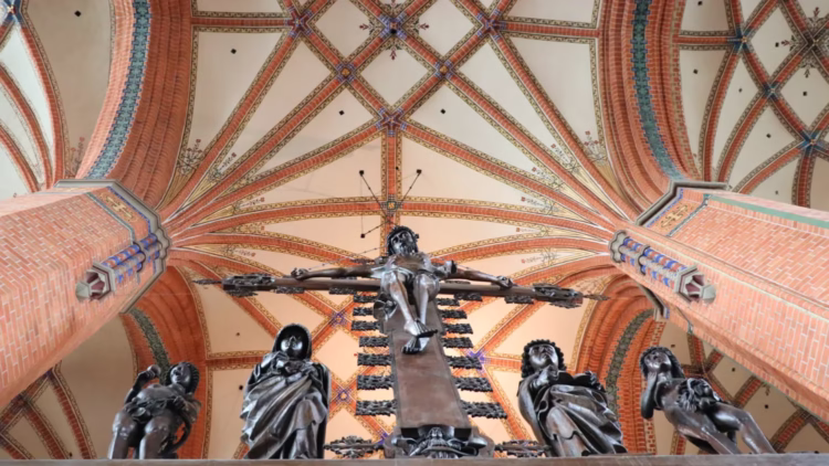 Triumphal Crucifix in the Marienkirche in Güstrow
