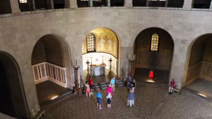 Bückeburg Mausoleum from the Gallery