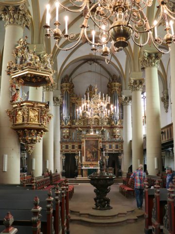 Interior of the Bückeburger Stadtkirche