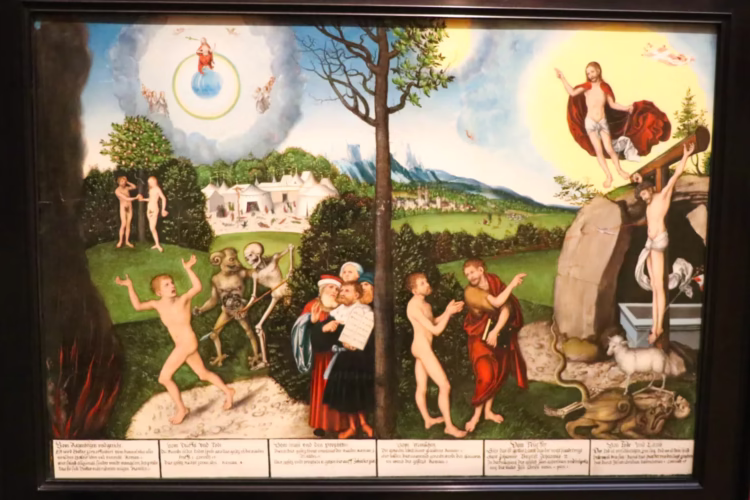 Damnation and Salvation by Cranach