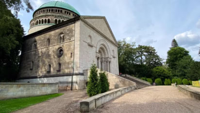 Exterior of the Schaumburg-Lippe Mausoleum in Bückeburg