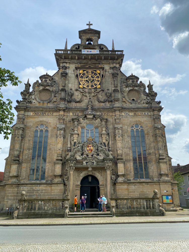 Facade of the Bückeburger Stadtkirche