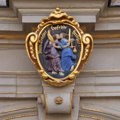 Friedenskuss (kiss of peace)