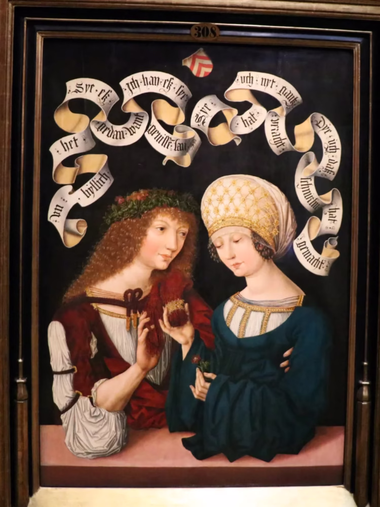 Gotha Lovers (Gothaer Liebespaar) painting