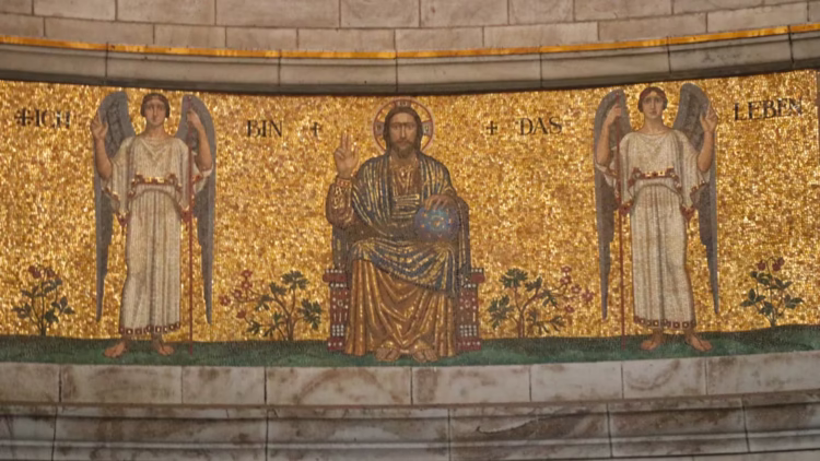 Ich bin das Leben Mosaic