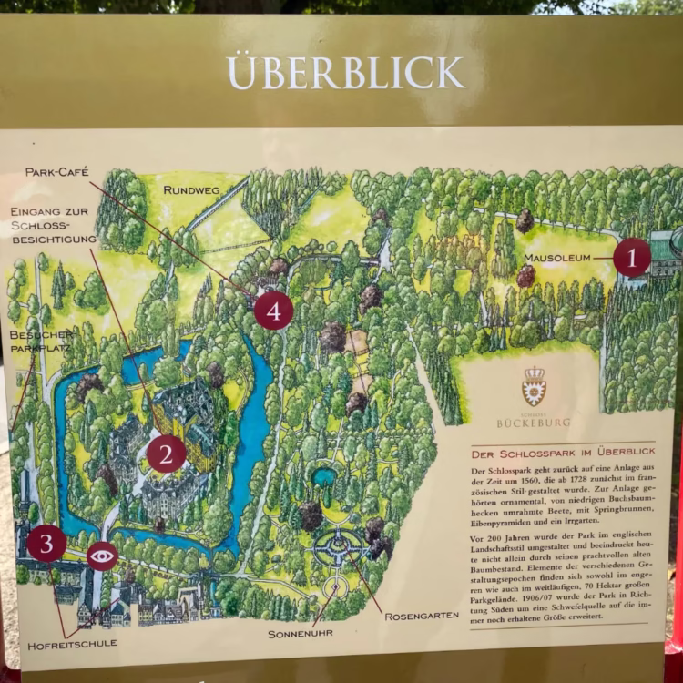 Schloss Bückeburg Map
