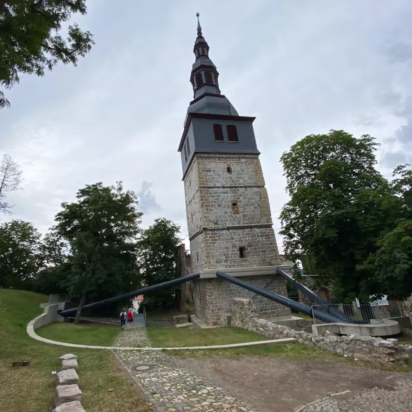 Supports for the Leaning Tower of Bad Frankenhausen