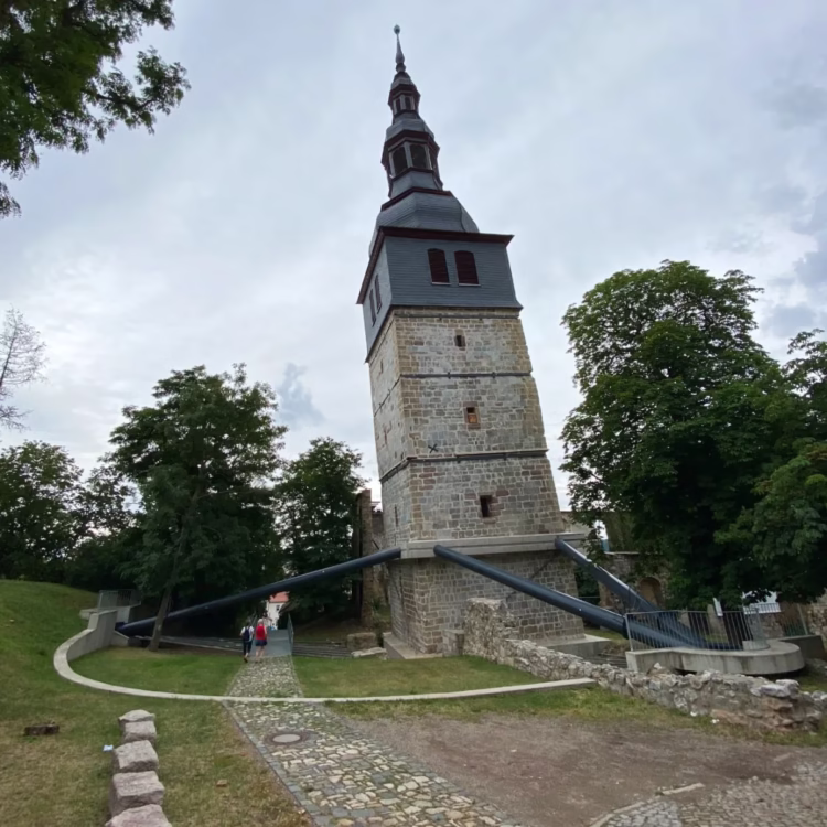 Supports for the Leaning Tower of Bad Frankenhausen