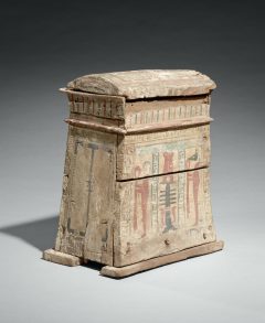 Canopic Chest from Akhmim in the exhibition Akhmim — Egypt’s Forgotten City in the James Simon Gallery