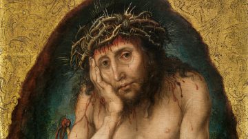 Detail from Dürer's Christ to be exhibited in the Late Gothic: The Birth of Modernity in the Gemäldegalerie in Berlin in 2021