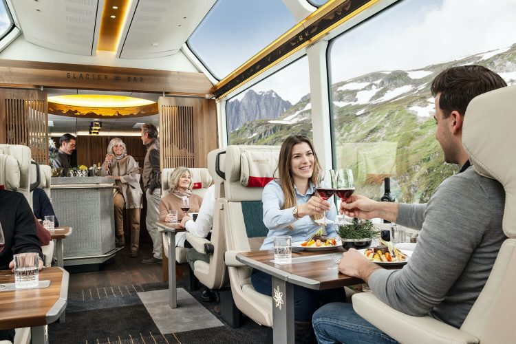Excellence Class in the Glacier Express