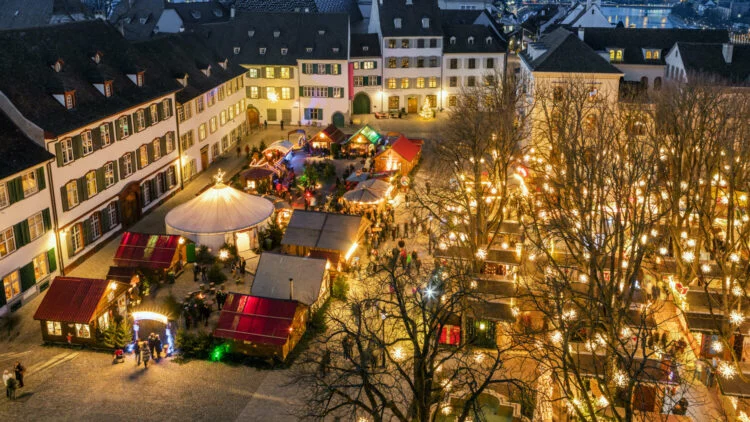Christmas market at Münsterplatz