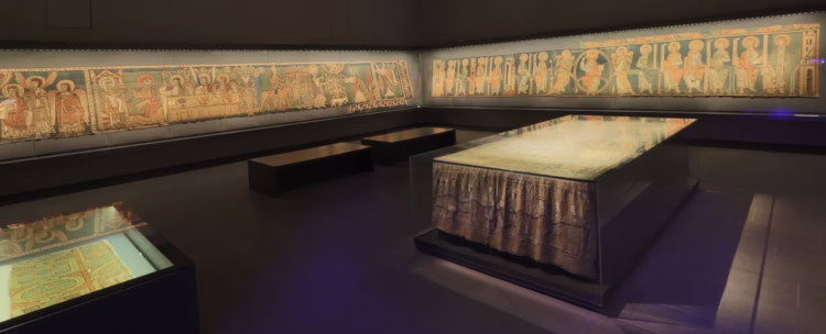 Tapestries in the Domschatz in Halberstadt