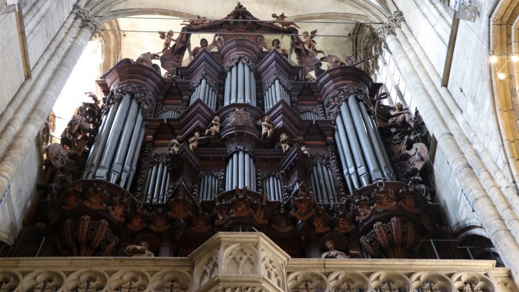 Baroque Organ Case in Halberstadt Cathedral