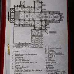 Floorplan of the Dom St Nicholaus in Stendal