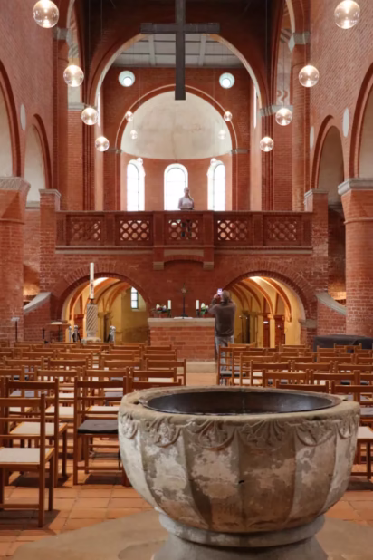 Interior of Kloster Jerichow Monastery in Germany