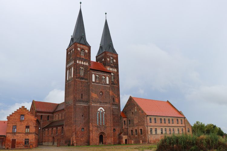 Westwork of Kloster Jerichow Monastery in Germany