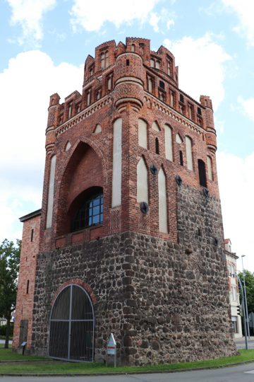 Romanesque Gothic Tangermünder Tor in Stendal