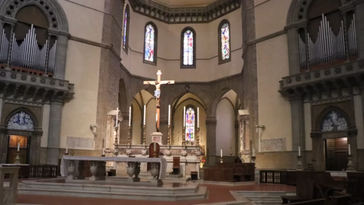 Choir and Organ Pipes of the Duomo in Florence
