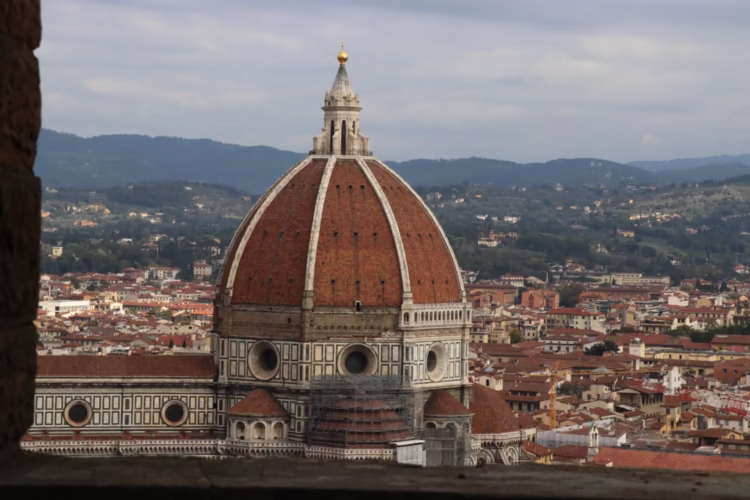 Cupola of the Duomo in Florence viewed from the Palazzo Vecchio