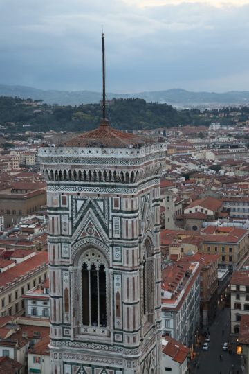 Upper Levels and Viewing Platform of the Bell Tower in Florence
