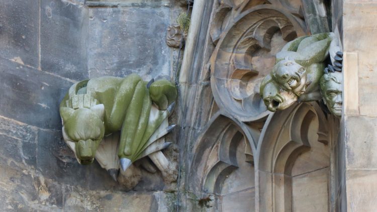 Gargoyles on the Magdeburger Dom