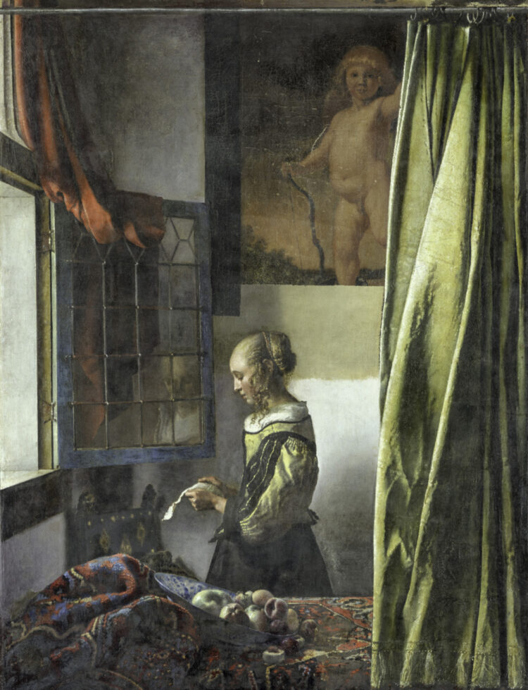 Vermeer Girl Reading a Letter at an Open Window