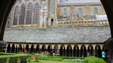 Cloisters of Mont St Michel