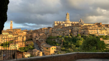 Panorama View of Siena