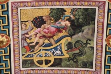 The Rape of Proserpina. Piccolomini Library in Siena Cathedral