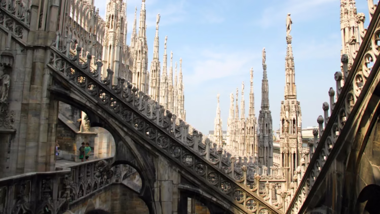 Forest of Spires on Milan Cathedral Roof