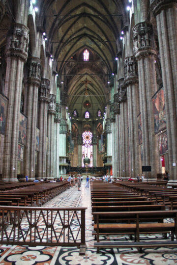 Nave of Milan Cathedral