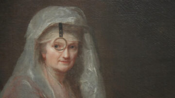 Anna Dorothea Therbusch Self Portrait Detail