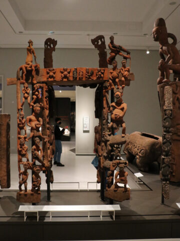 Cameroon Door Frame. Ethnological and Asian Art Museums in the Berlin Humboldt Forum