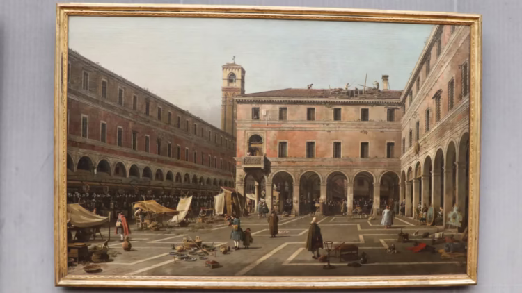 Canaletto Campo di Rialto