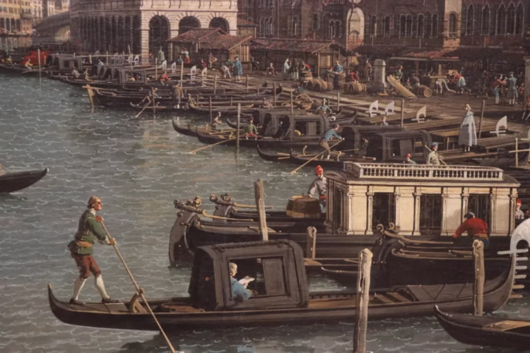 Canaletto Canal Grande (Detail)