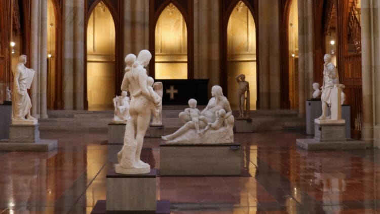 Eva Sculptures in the Friedrichswerdersche Kirche