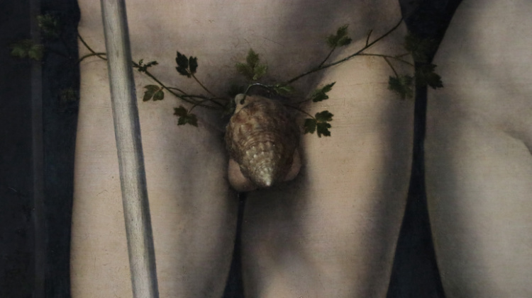G-String Detail from Jan Gossart’s large paintings of Neptune and Amphitrite (1516)
