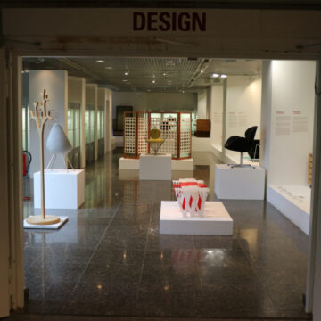 Modern design in the Kunstgewerbemuseum (Museum of Decorative Arts)