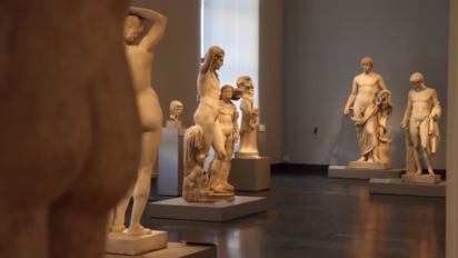 Roman Sculptures on display in the Altes Museum in Berlin - Berlin State Museums