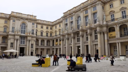 SchlΓΌterhof Berliner Schloss courtyard