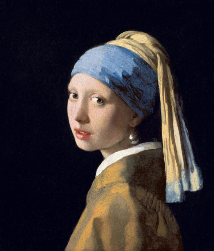 The Girl with a Pearl Earring by Johannes Vermeer (Mauritshuis, The Hague)