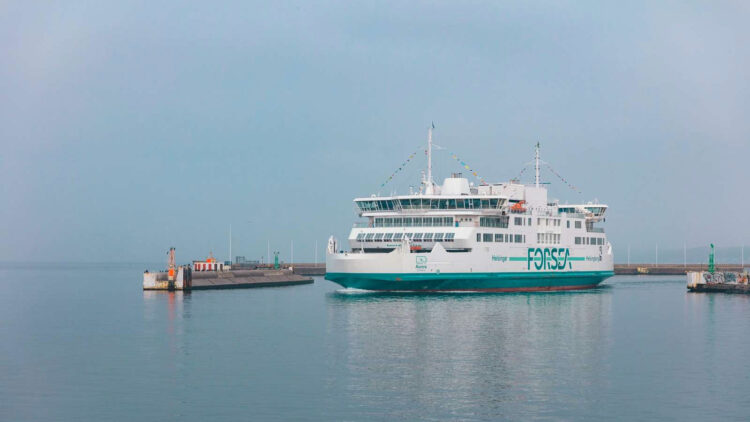 The cheap Forsea passenger and car ferries connect Helsingør (Elsinor) near Copenhagen in Denmark and Helsingborg in Sweden up to four times per hour in only 20 minutes.
