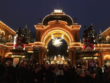Visit Tivoli Gardens in Copenhagen at Christmas Time