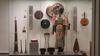 World instrument in the Danish Music Museum in Copenhagen