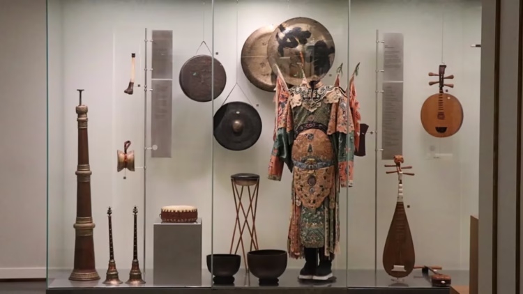 World instrument in the Danish Music Museum in Copenhagen