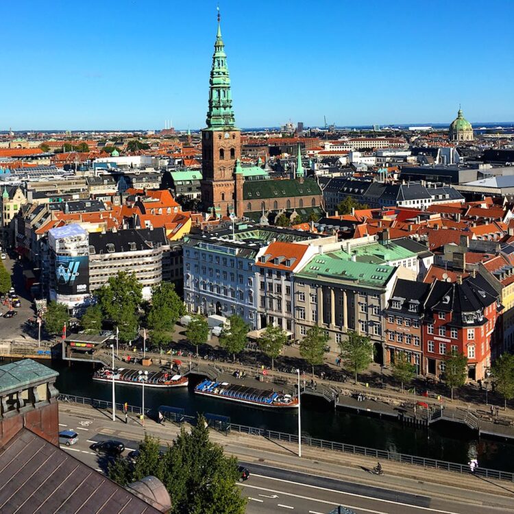 Nicholaj Seen from Christiansborg