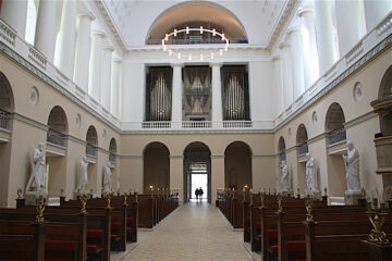 Copenhagen Cathedral Interior with Organ